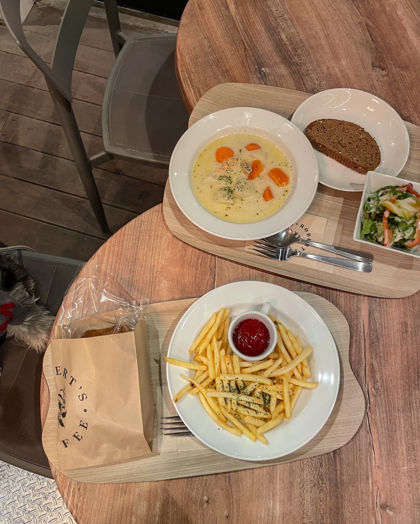 ロバーツコーヒー 麻布十番店の画像:食べ物の味は普通でした。笑